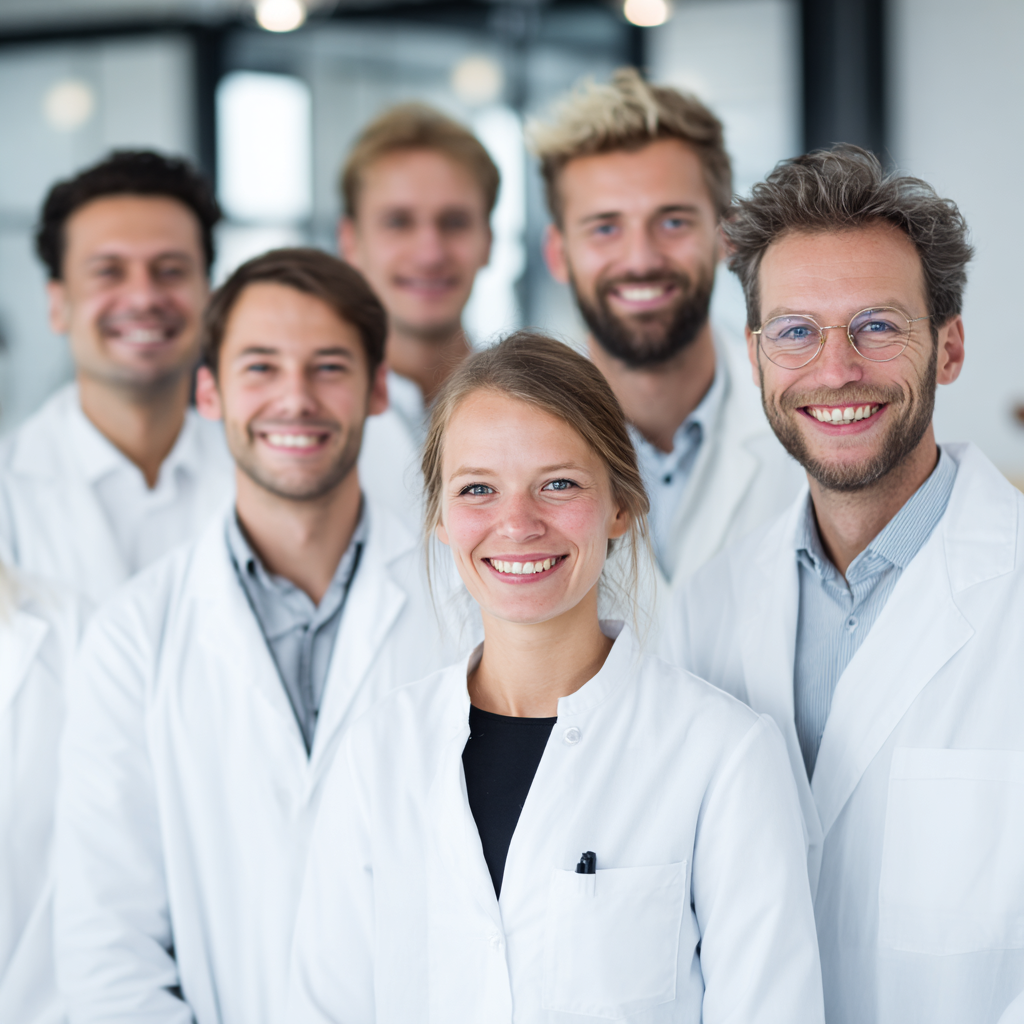 Усміхнений європейський дієтолог консультує клієнта онлайн через відеозв'язок, показуючи план харчування на планшеті в реалістичному стилі